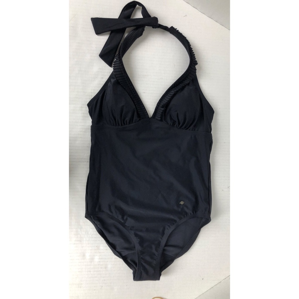 NWT Converse One Piece Ruffle Black Swimsuit Gift Holiday Gift for Her